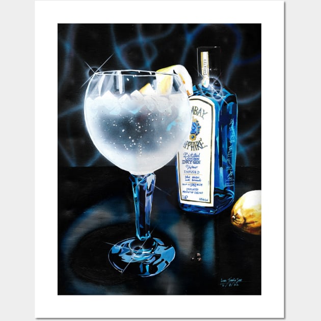 G&T Ice and a Slice Wall Art by lucafon18